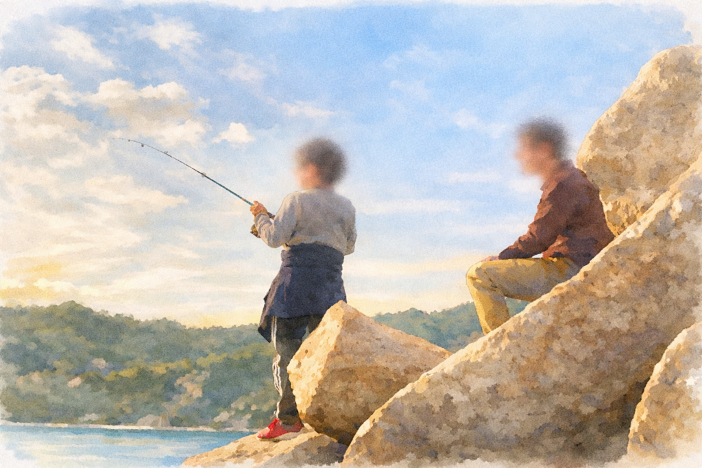 当時の写真をAI処理しました。